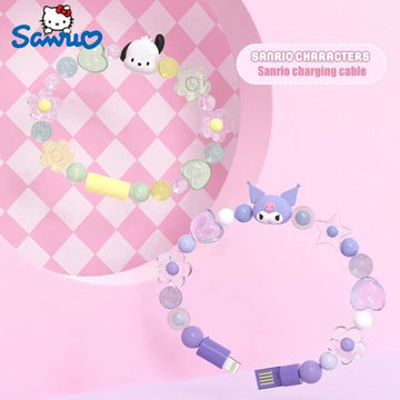 Sanrio Fast Charging Bracelet (For Apple & Android) - Bear Hugs