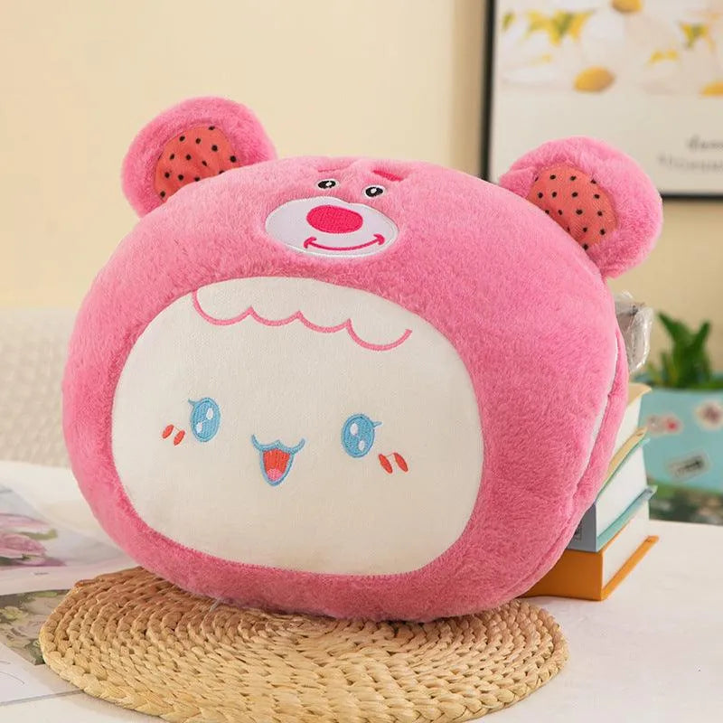 Sanrio Hand Warmer Plush Pillow (30 cm) - Bear Hugs