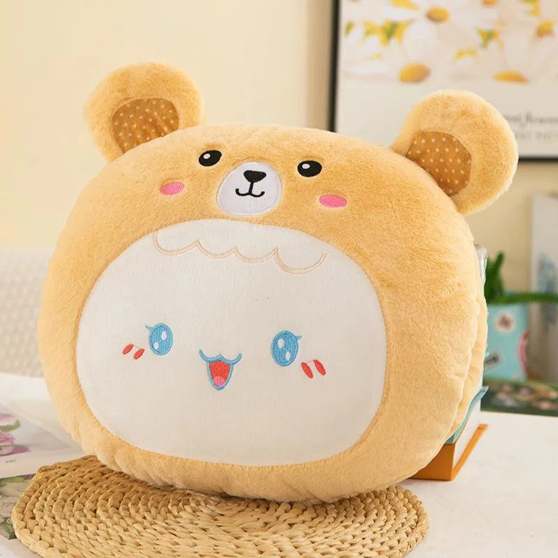 Sanrio Hand Warmer Plush Pillow (30 cm) - Bear Hugs