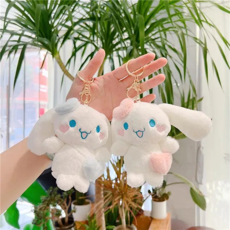 Sanrio Heart Plush Cinnamoroll Pendant - Bear Hugs