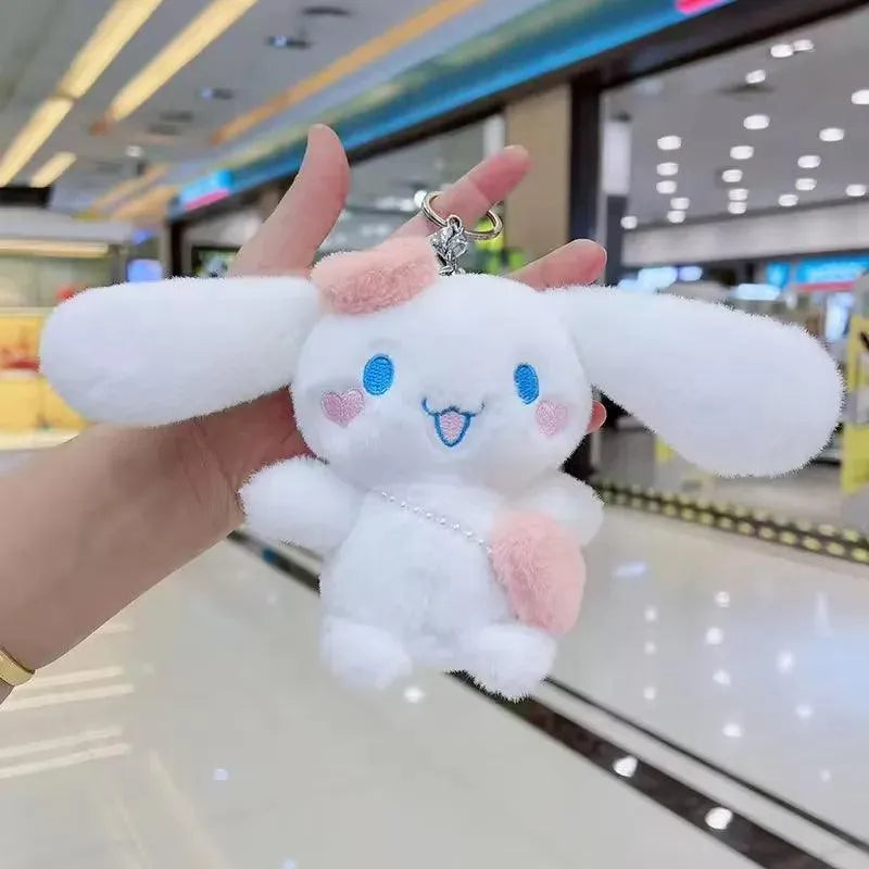 Sanrio Heart Plush Cinnamoroll Pendant - Bear Hugs