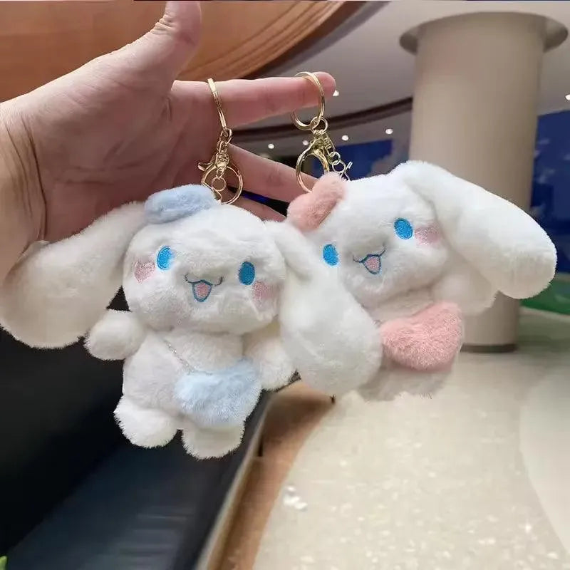 Sanrio Heart Plush Cinnamoroll Pendant - Bear Hugs