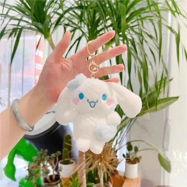 Sanrio Heart Plush Cinnamoroll Pendant - Bear Hugs