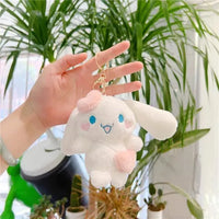 Sanrio Heart Plush Cinnamoroll Pendant - Bear Hugs