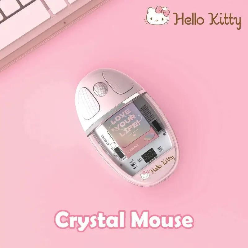 Sanrio Hello Kitty Ambidextrous Mouse and Wireless Keyboard - Bear Hugs