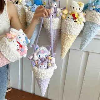 Sanrio Hello Kitty & Friends Ice Cream Cone Bouquet - Bear Hugs