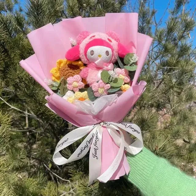 Sanrio Hello Kitty & Friends Plush Doll Assorted Bouquet - Bear Hugs