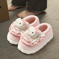 Sanrio Hello Kitty & Friends Warm Plush Shoes - Bear Hugs