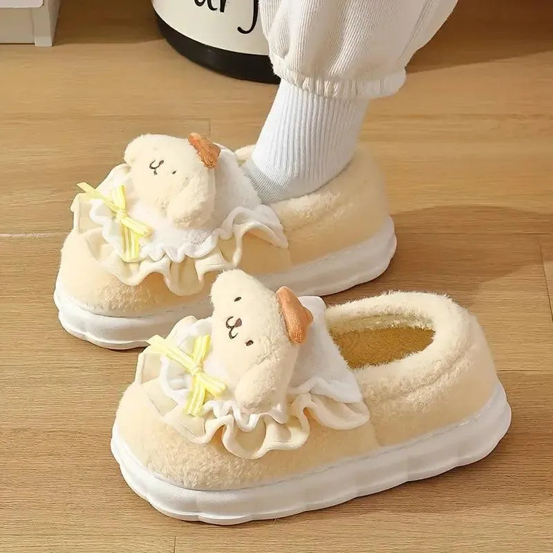 Sanrio Hello Kitty & Friends Warm Plush Shoes - Bear Hugs