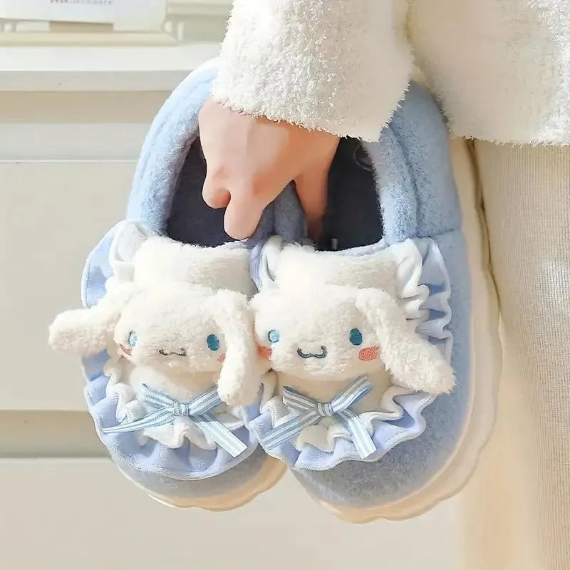 Sanrio Hello Kitty & Friends Warm Plush Shoes - Bear Hugs