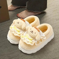 Sanrio Hello Kitty & Friends Warm Plush Shoes - Bear Hugs