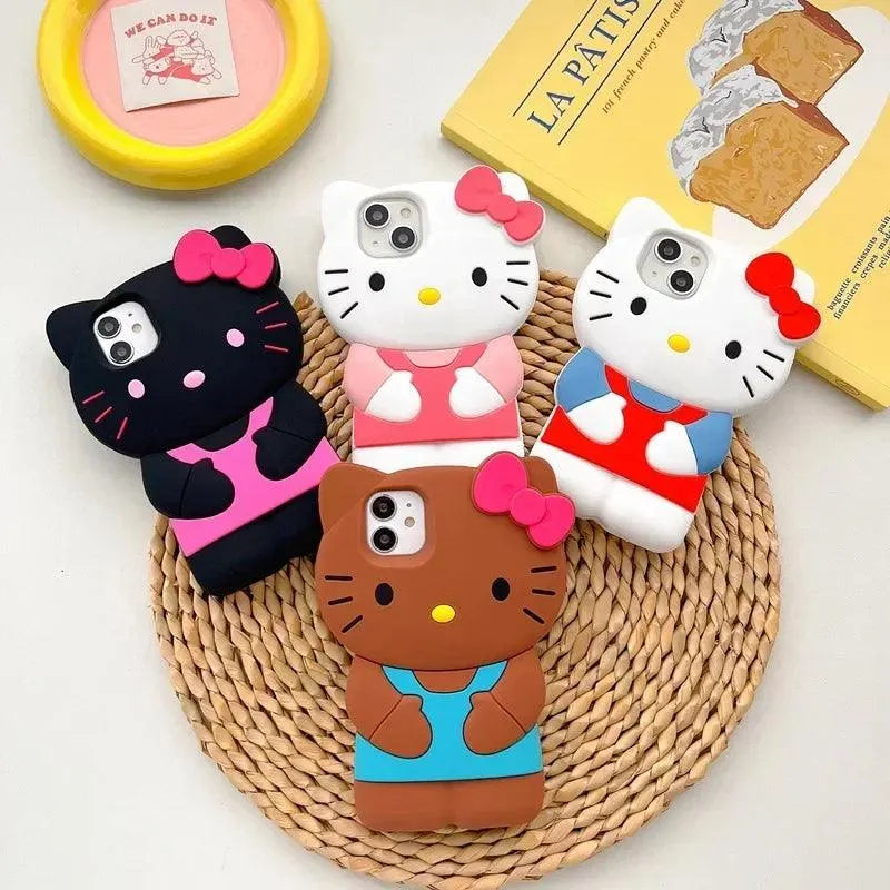 Sanrio Hello Kitty Bow Phone Case (For iPhones) - Bear Hugs