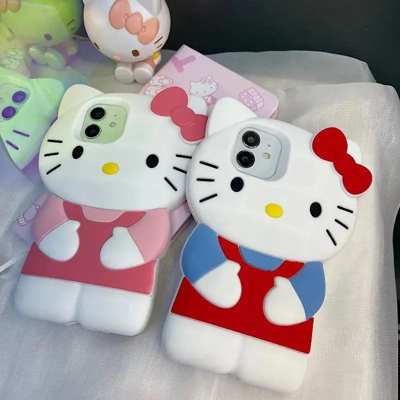 Sanrio Hello Kitty Bow Phone Case (For iPhones) - Bear Hugs