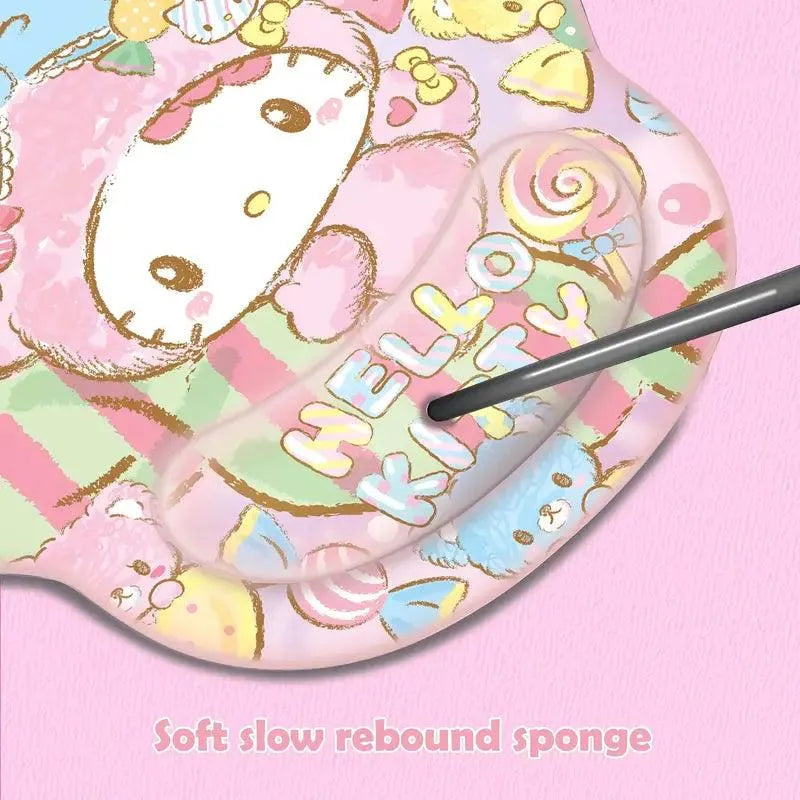 Sanrio Hello Kitty Desktop Mouse Pad - Bear Hugs