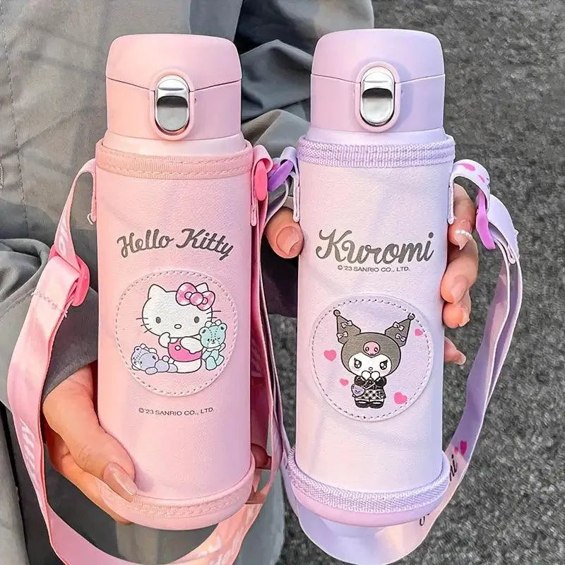 Sanrio Hello Kitty Kuromi Covered Insulated Bottle (500 ml) - Bear Hugs