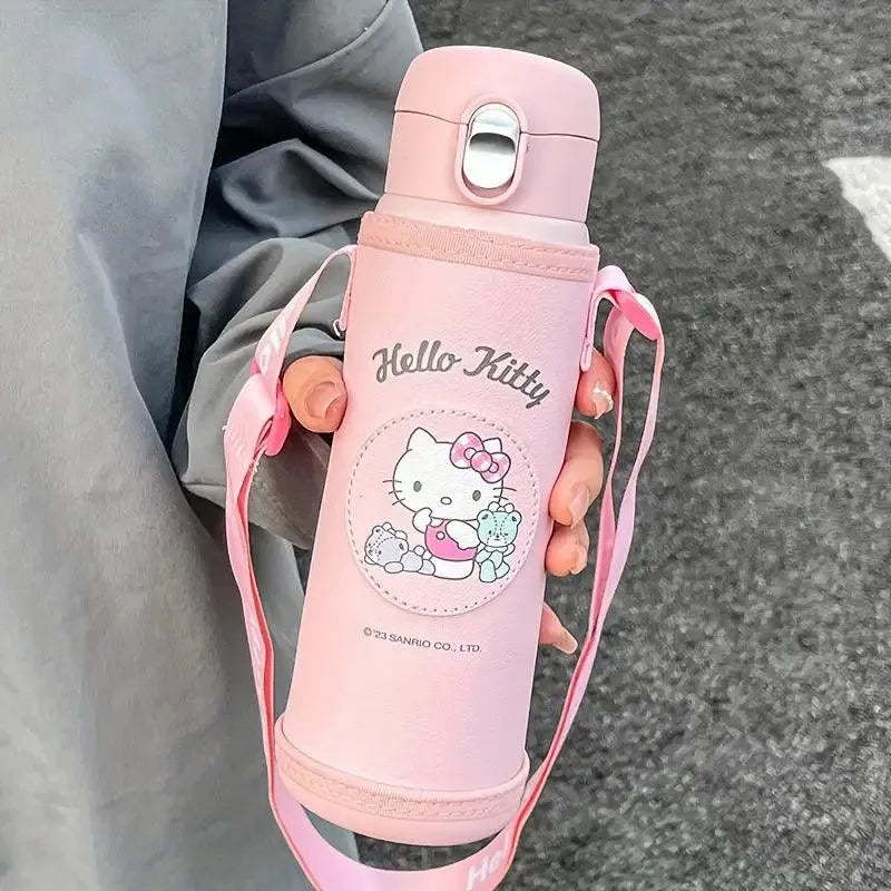 Sanrio Hello Kitty Kuromi Covered Insulated Bottle (500 ml) - Bear Hugs