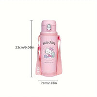 Sanrio Hello Kitty Kuromi Covered Insulated Bottle (500 ml) - Bear Hugs