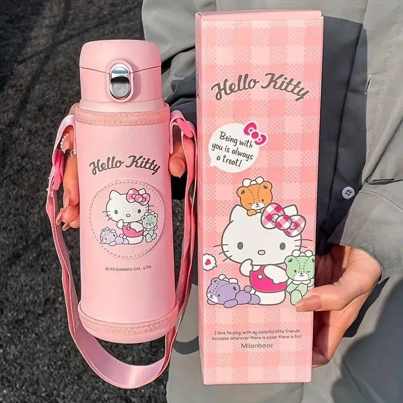 Sanrio Hello Kitty Kuromi Covered Insulated Bottle (500 ml) - Bear Hugs