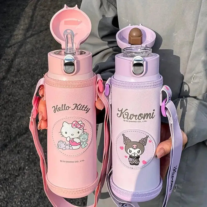 Sanrio Hello Kitty Kuromi Covered Insulated Bottle (500 ml) - Bear Hugs