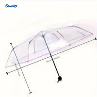 Sanrio Hello Kitty Kuromi Transparent Umbrella - Bear Hugs