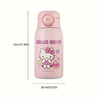 Sanrio Hello Kitty Plush Cover Insulated Bottle (600 ml) - Bear Hugs