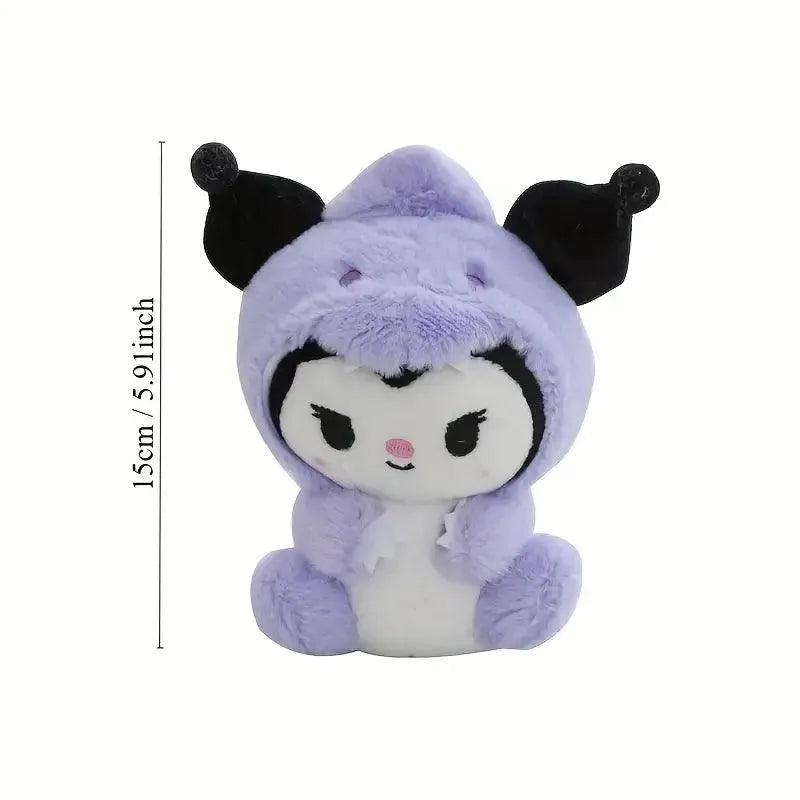 Sanrio Hooded Characters Plush Keychain - Bear Hugs