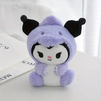 Sanrio Hooded Characters Plush Keychain - Bear Hugs