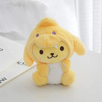 Sanrio Hooded Characters Plush Keychain - Bear Hugs