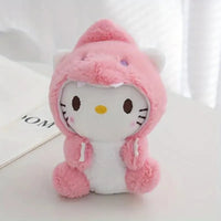 Sanrio Hooded Characters Plush Keychain - Bear Hugs