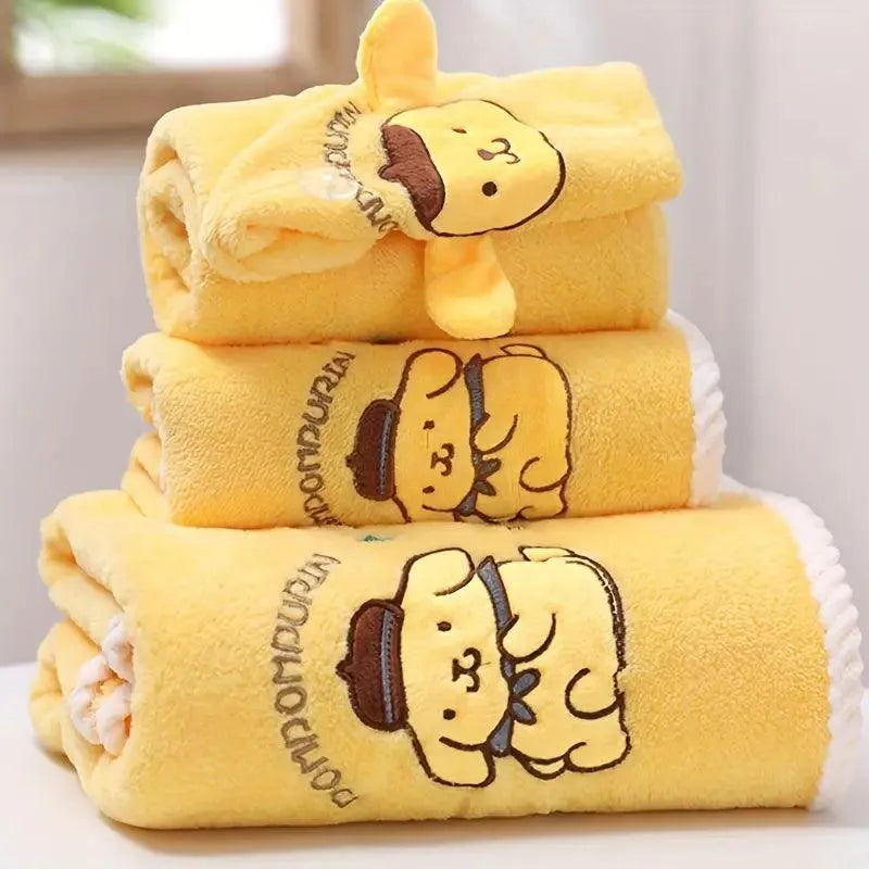 Sanrio Kawaii 3-Piece Soft Bath Set - Bear Hugs