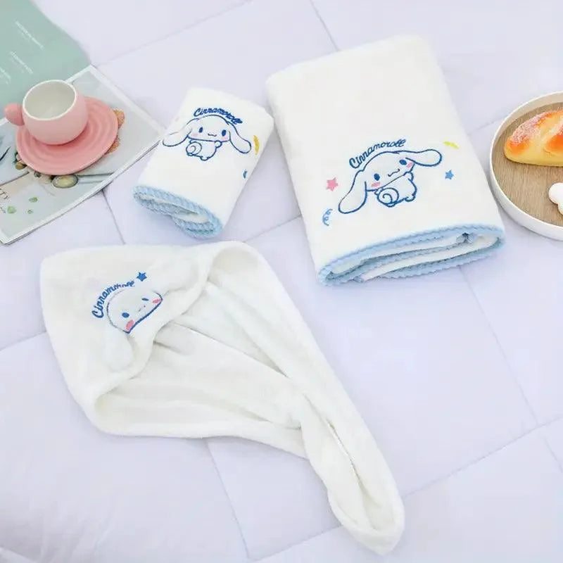 Sanrio Kawaii 3-Piece Soft Bath Set - Bear Hugs