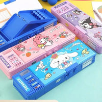 Sanrio Kawaii Multifunctional Stationery Box - Bear Hugs