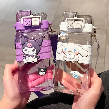 Sanrio Kuromi 2 in 1 Tritan Bottle (520 ml) - Bear Hugs