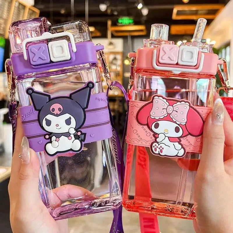 Sanrio Kuromi 2 in 1 Tritan Bottle (520 ml) - Bear Hugs