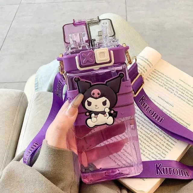 Sanrio Kuromi 2 in 1 Tritan Bottle (520 ml) - Bear Hugs