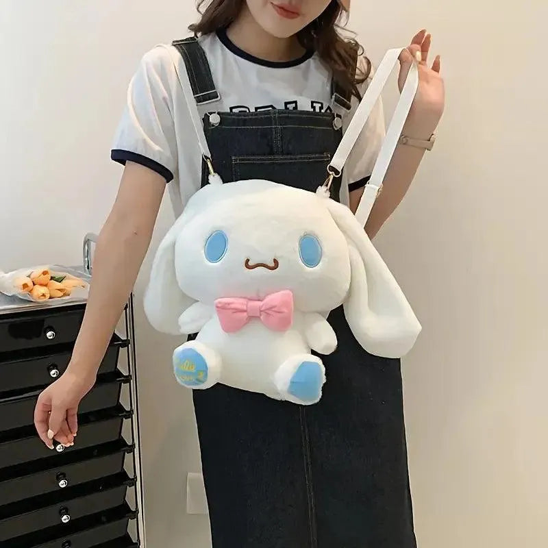 Sanrio Kuromi & Cinnamoroll Plush Backpack - Bear Hugs