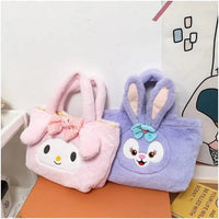 Sanrio Kuromi & Cinnamoroll Plush Sling Bags - Bear Hugs