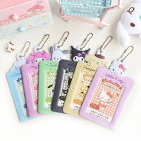 Sanrio Kuromi & Friends ID Card Holder - Bear Hugs