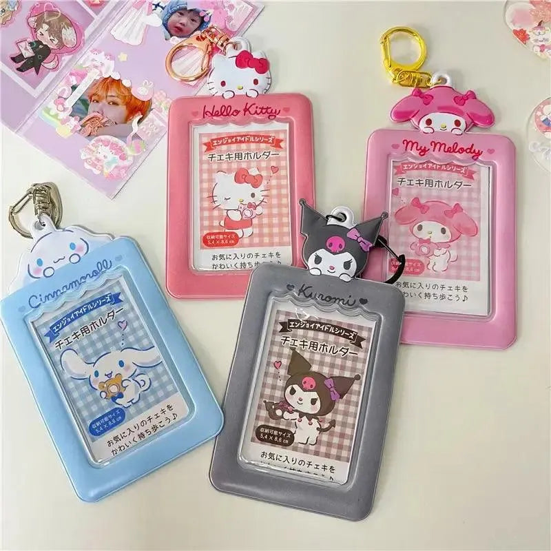 Sanrio Kuromi & Friends ID Card Holder - Bear Hugs