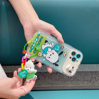 Sanrio Kuromi & Friends Mirror Stand Case (For iPhones) - Bear Hugs