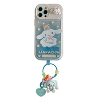 Sanrio Kuromi & Friends Mirror Stand Case (For iPhones) - Bear Hugs