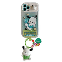 Sanrio Kuromi & Friends Mirror Stand Case (For iPhones) - Bear Hugs