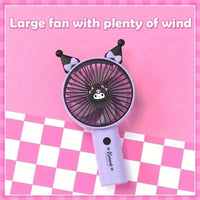 Sanrio Kuromi & Friends USB Fan - Bear Hugs