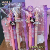 Sanrio Kuromi Ballpoint Pen (Set of 3) - Bear Hugs