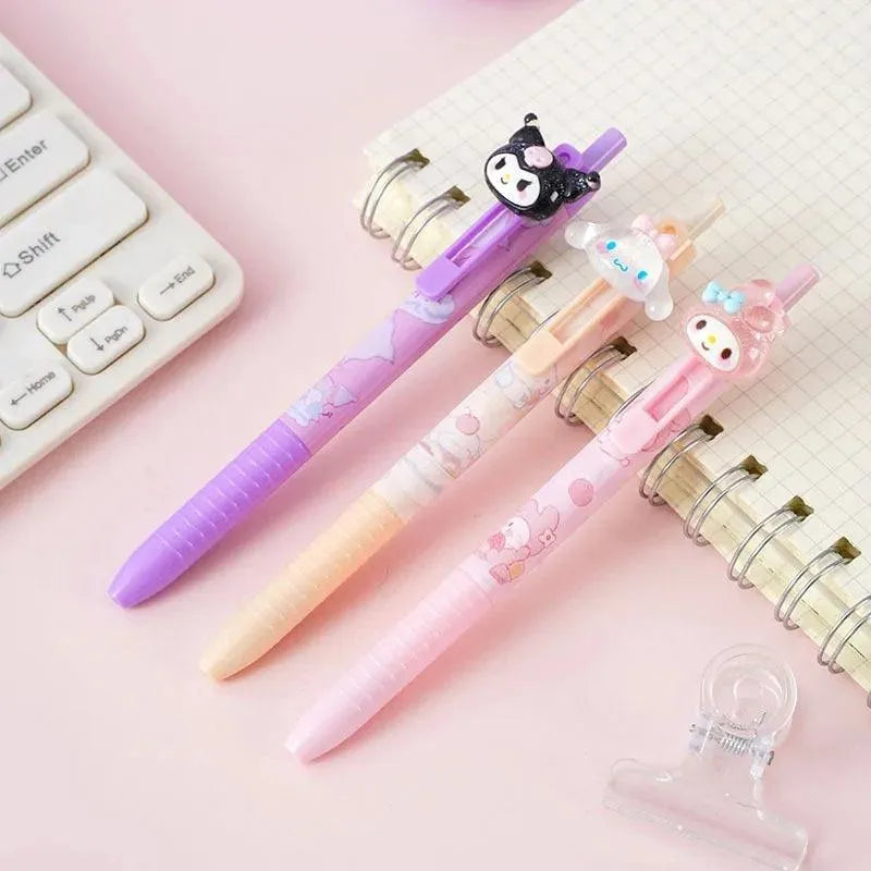 Sanrio Kuromi Ballpoint Pen (Set of 3) - Bear Hugs