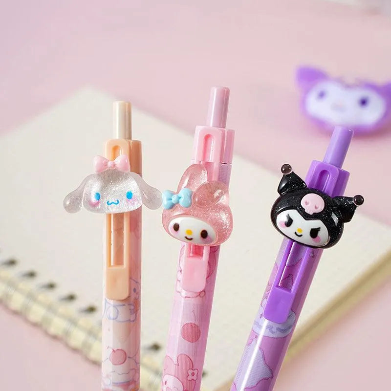 Sanrio Kuromi Ballpoint Pen (Set of 3) - Bear Hugs