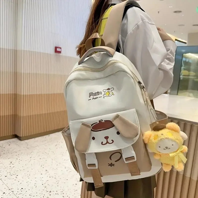 Sanrio Kuromi Cinnamoroll Kawaii School Bag - Bear Hugs