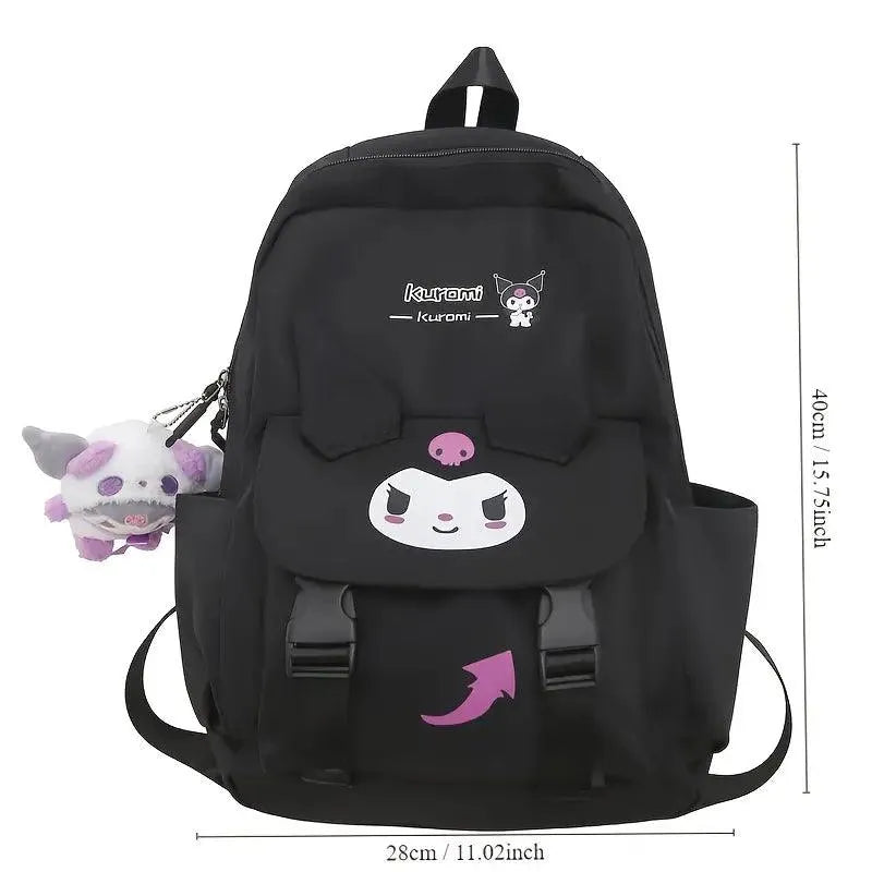 Sanrio Kuromi Cinnamoroll Kawaii School Bag - Bear Hugs