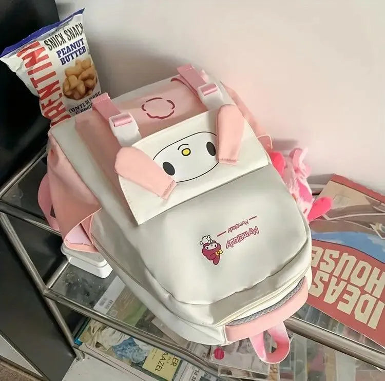 Sanrio Kuromi Cinnamoroll Kawaii School Bag - Bear Hugs