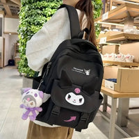 Sanrio Kuromi Cinnamoroll Kawaii School Bag - Bear Hugs